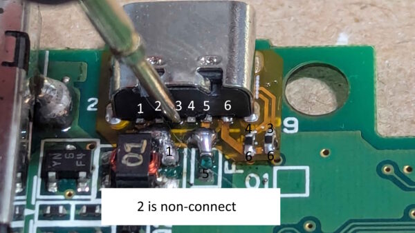 USB C Port Kit Mod For Nintendo DS Lite, Support USB PD/C to C, Requires Soldering