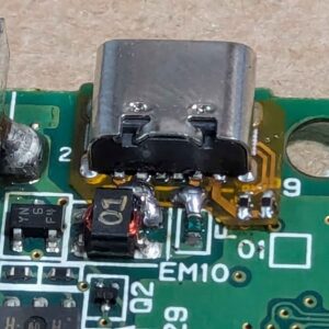 USB C Port Kit Mod For Nintendo DS Lite, Support USB PD/C to C, Requires Soldering