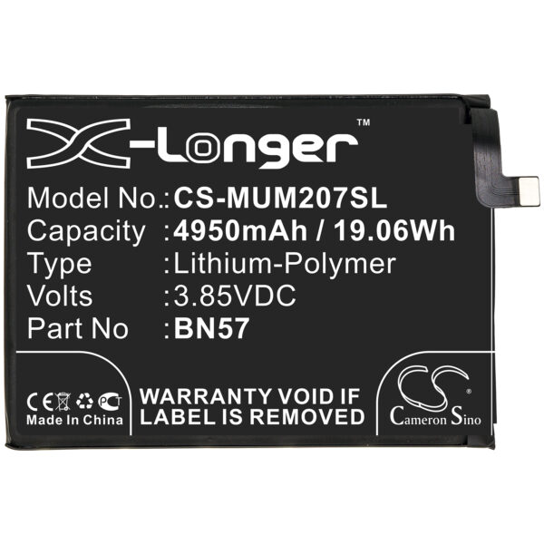 Xiaomi Poco X3 (BN57) Battery (4950mAh)